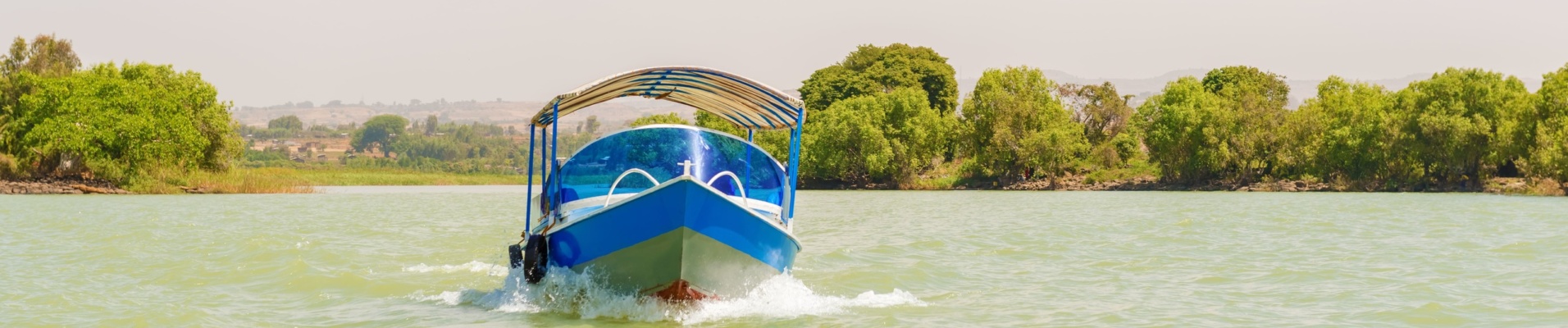 Bateau sur le Lac Tana